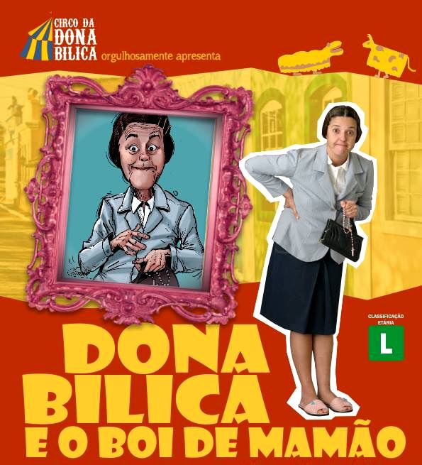Espetáculo "Dona Bilica e o Boi de Mamão"