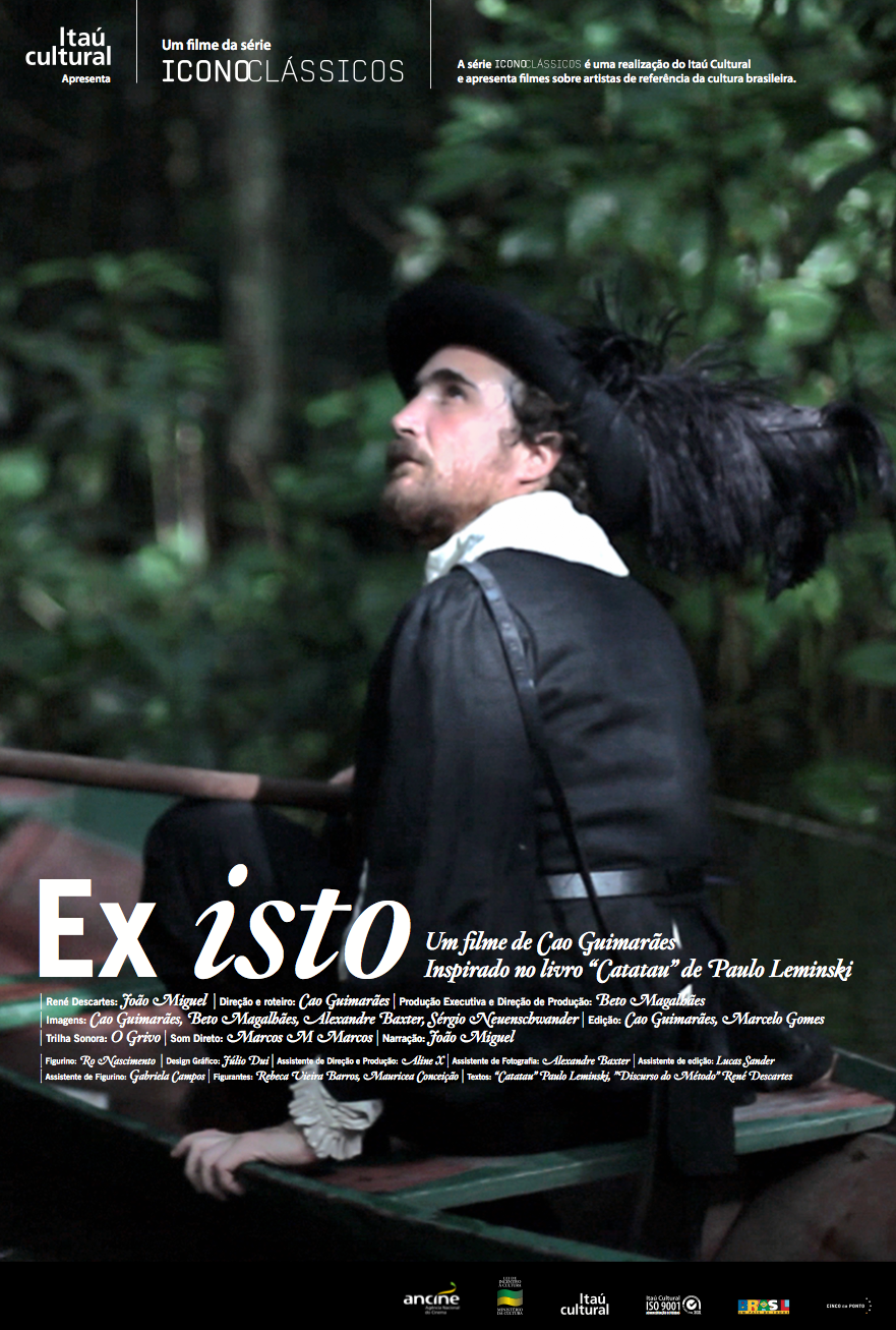 Cineclube Badesc exibe "Ex-isto" de Cao Guimarães, inspirado na obra Catatau, de Paulo Leminski