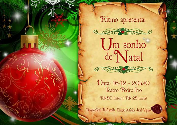 Ritmo Floripa apresenta espetáculo musical "Um sonho de Natal"