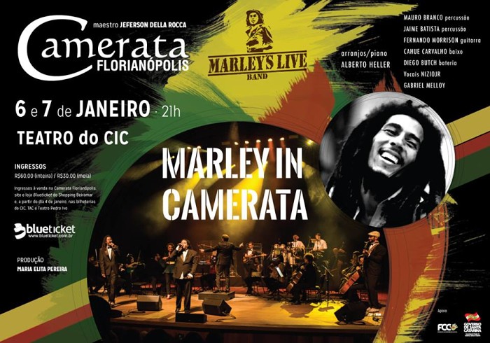 Camerata Florianópolis apresenta "Marley in Camerata"