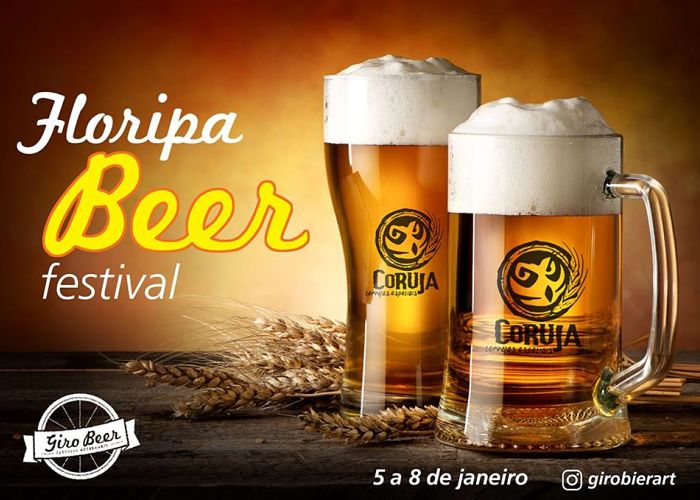 Floripa Beer Festival reúne seis cervejarias artesanais, shows ao vivo e food trucks