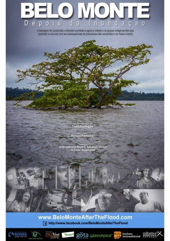 Cine Werá Tupã exibe documentário "Belo Monte: depois da inundação"