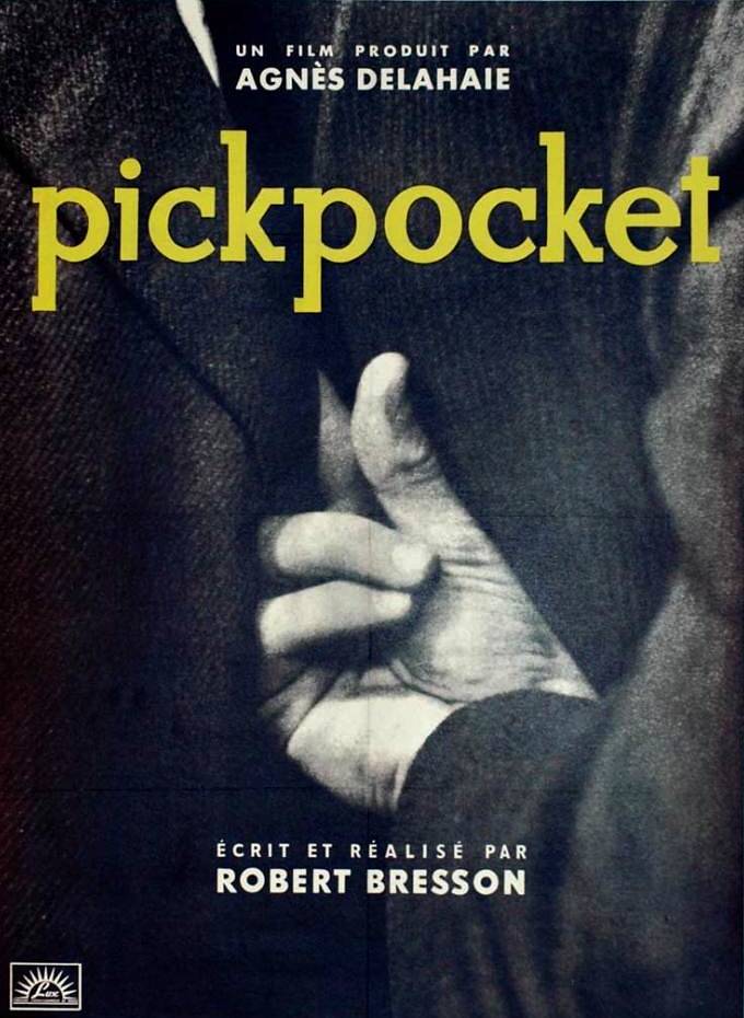 Cineclube Badesc exibe "O Batedor de Carteiras" (Pickpocket, 1959) de Robert Bresson