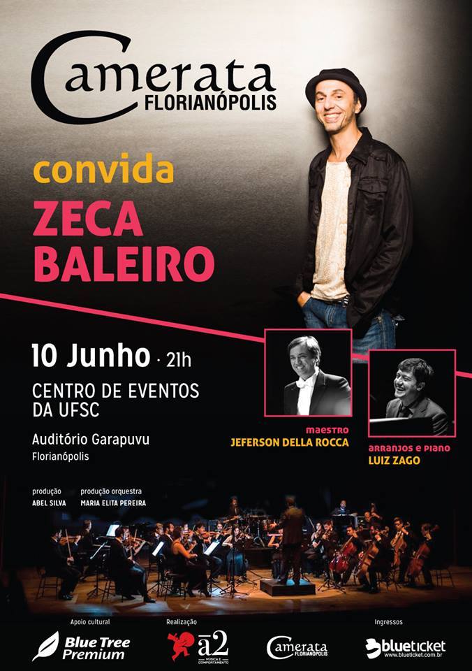 Camerata Florianópolis convida Zeca Baleiro