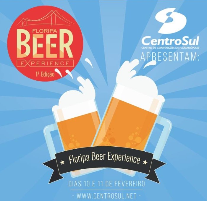 Floripa Beer Experience terá mais de 70 rótulos de 12 cervejarias da região, food trucks e shows ao vivo