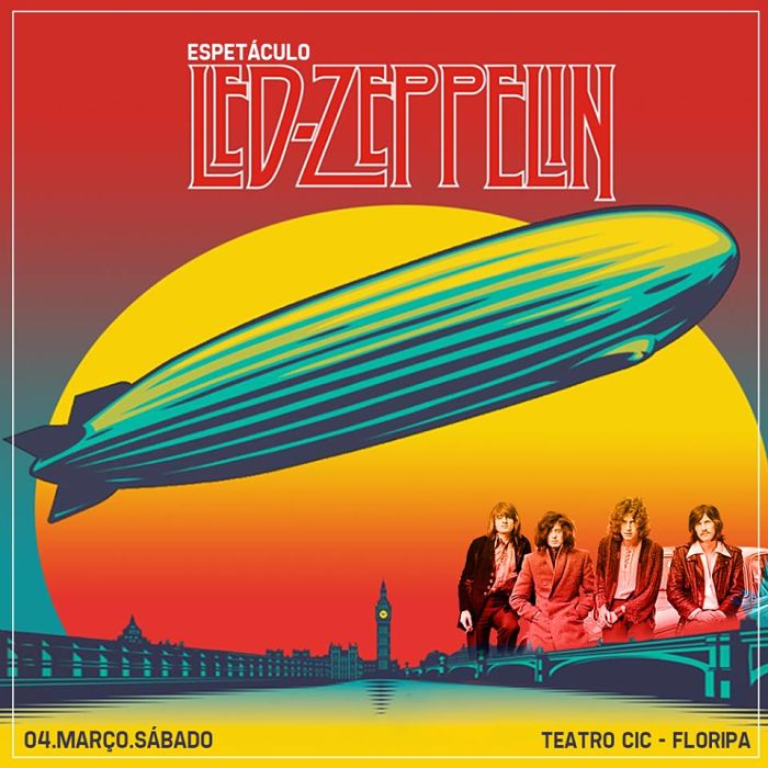 Espetáculo Led Zeppelin Presence