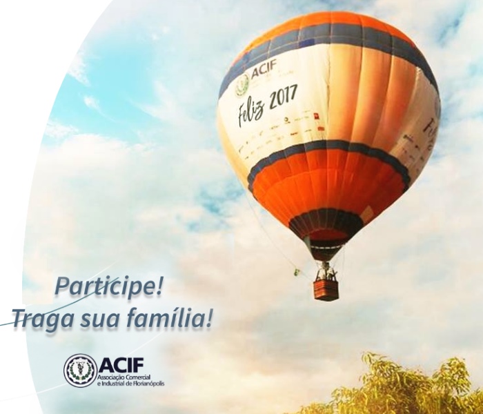 Balão panorâmico e serviços gratuitos para a comunidade na Beira Mar