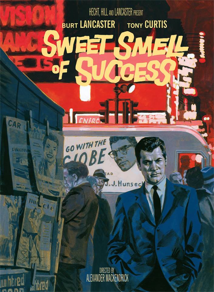 Cineclube Badesc exibe "A Embriaguez do Sucesso" (Sweet Smell Of Success, 1957)