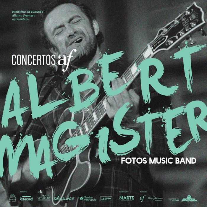 Show gratuito com músico francês Albert Magister