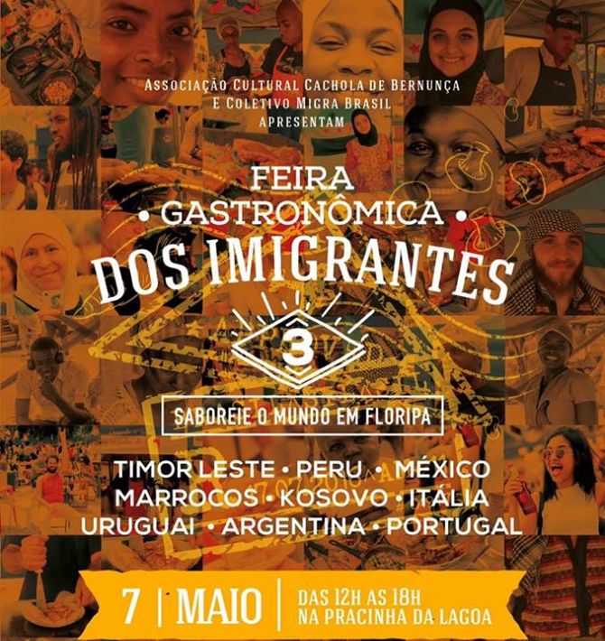 3ª Edição da Feira Gastronômica dos Imigrantes de Florianópolis reúne culinária de 9 países