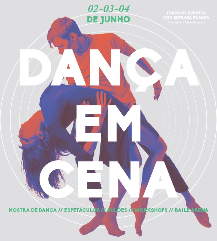 "Dança em Cena" terá programação gratuita com aulas abertas, workshops e mostras de dança