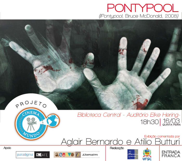 Projeto Cinema Mundo realiza exibição comentada do filme "Pontypool"