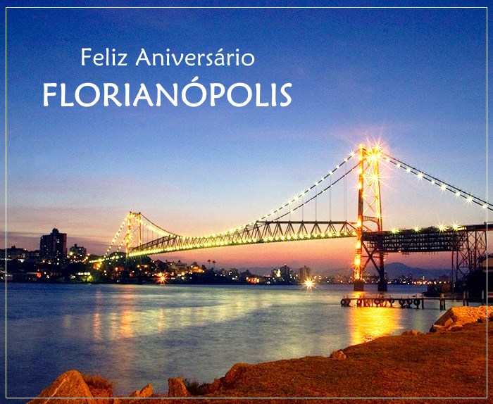 Programação comemorativa do aniversário dos 344 anos de Florianópolis