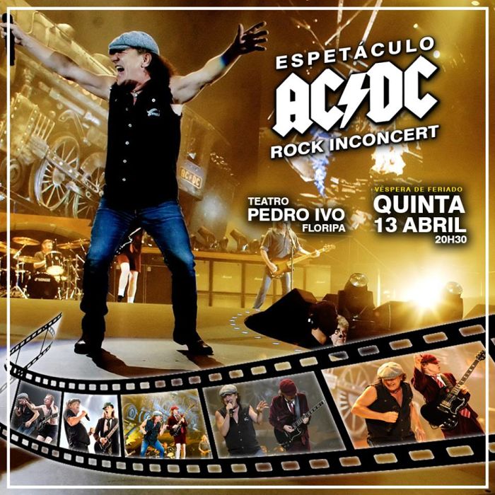 Espetáculo Rock In Concert com AC/DC Cover