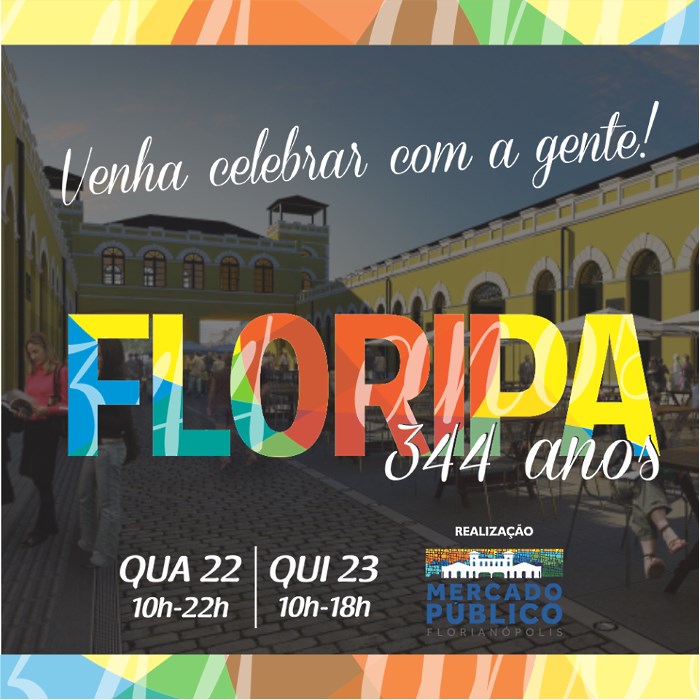 Mercado Público comemora aniversário de Florianópolis com dois dias de atrações gratuitas