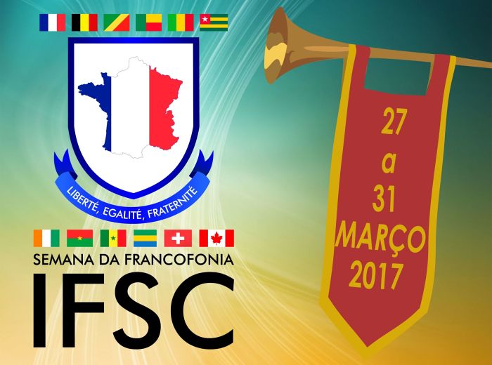 3ª Semana da Francofonia do IFSC com palestras, oficinas, música, teatro e filmes