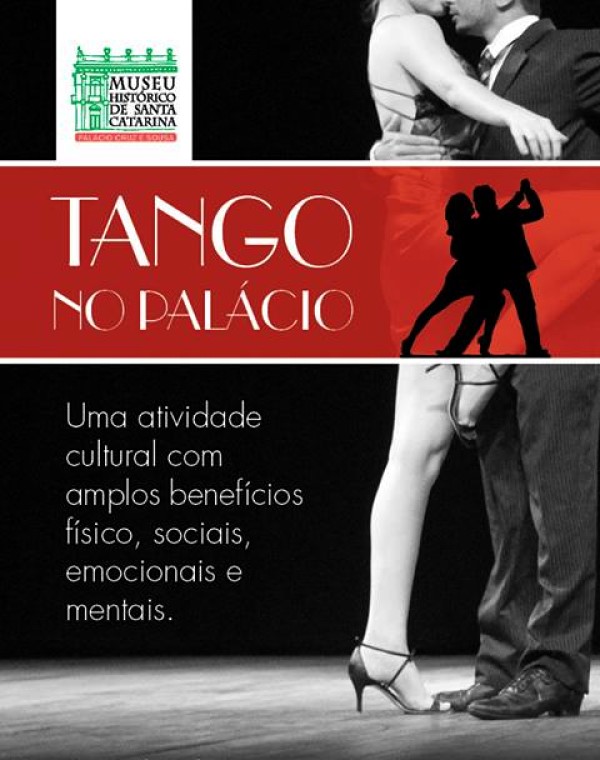 Aulas gratuitas de Tango no Palácio Cruz e Sousa recebem inscrições