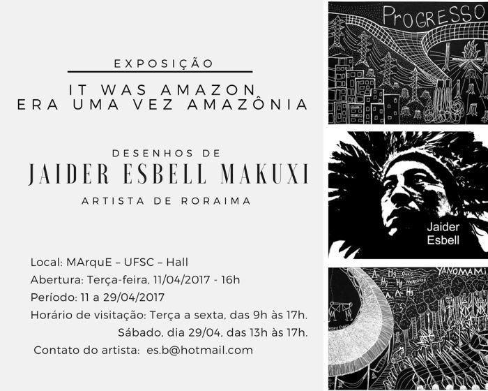 Exposição de arte indígena contemporânea "It Was Amazon/Era uma vez Amazônia"