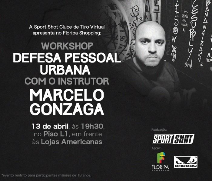 Workshop gratuito de Defesa Pessoal Urbana para homens e mulheres
