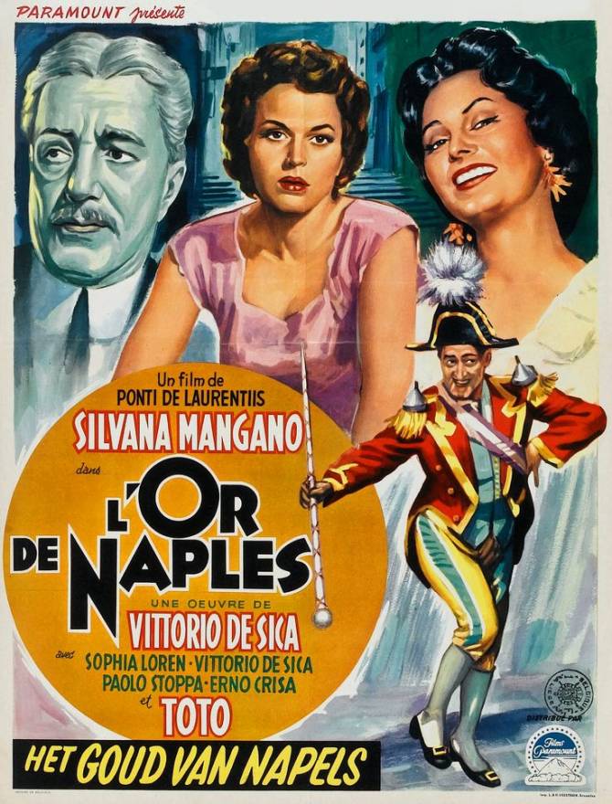 Cineclube Badesc exibe "Ouro de Nápoles" (1954) de Vittorio De Sica