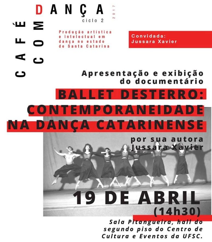 "Café com Dança" apresenta documentário "Ballet Desterro"