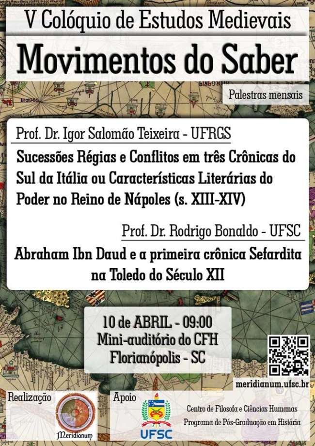 5º Colóquio de Estudos Medievais promove palestra gratuita de abril