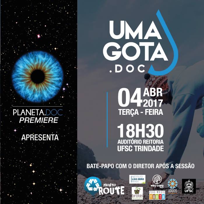 Festival Planeta.DOC realiza sessão gratuita do documentário "Uma Gota.DOC"