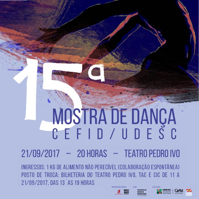 15ª Mostra de Dança da Udesc