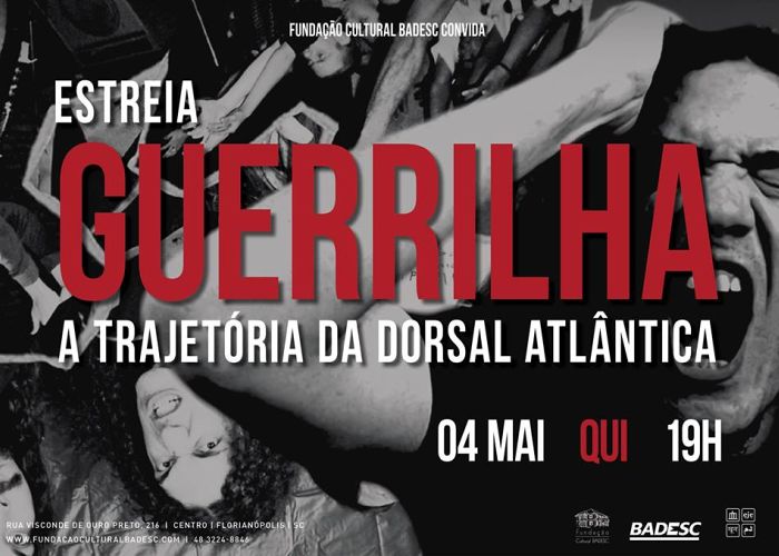 Cineclube Badesc exibe "Guerrilha – a trajetória da Dorsal Atlântica" de Frederico Neto e Alexander Aguiar