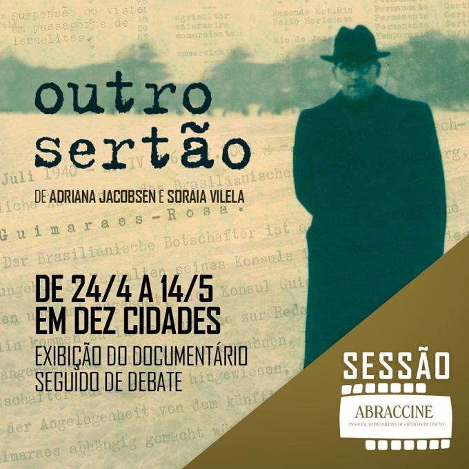 Sessão Abraccine exibe documentário sobre Guimarães Rosa "Outro Sertão"