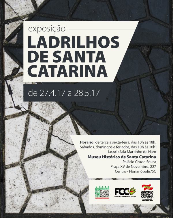 Exposição fotográfica "Ladrilhos de Santa Catarina" de Bruno Espíndola