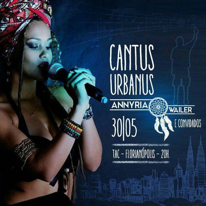 Show "Cantus Urbanus" com Annyria Wailer e convidados leva arte de rua para o palco do TAC 8 em Ponto
