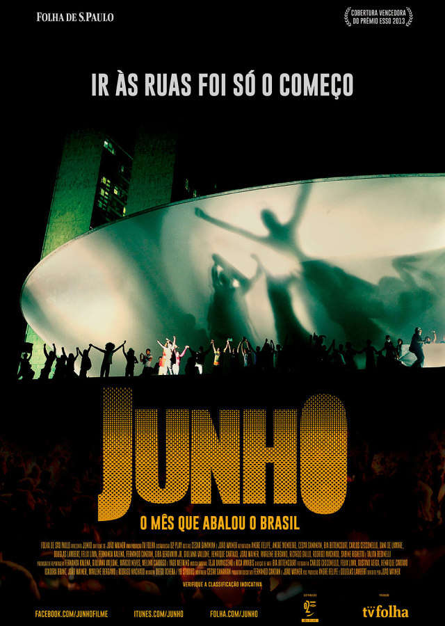2ª Sessão Cinemática exibe documentário "Junho - O mês que abalou o Brasil" de João Wainer