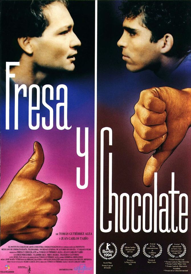 Projeto CineBuñuel exibe "Fresa y chocolate", de Tomás Gutiérrez Alea e Juan Carlos Tabío