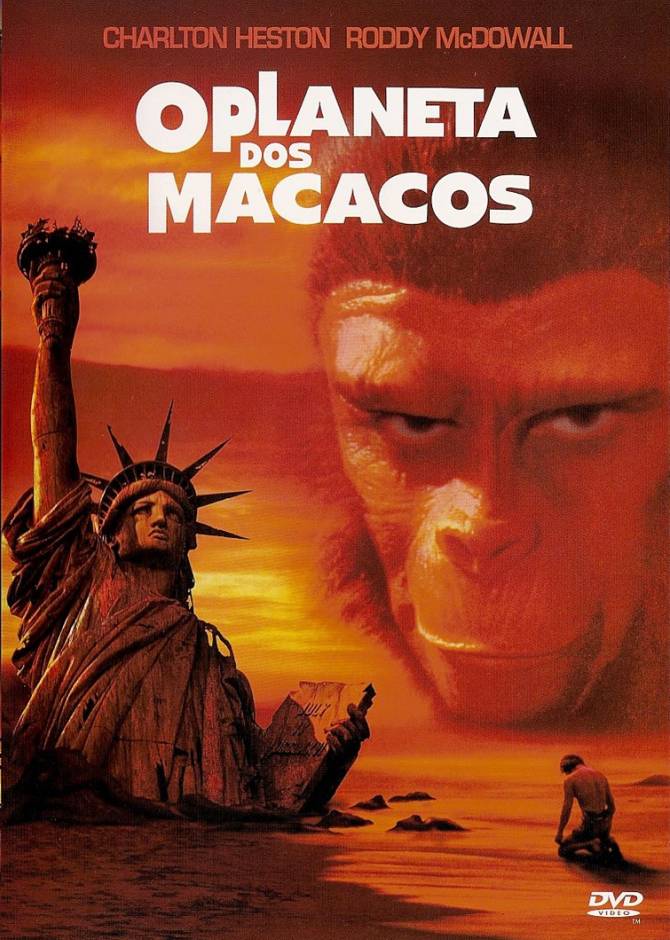 Cineclube Badesc exibe "O Planeta dos Macacos" (Planet of the Apes, 1968) de Franklin J. Schaffner