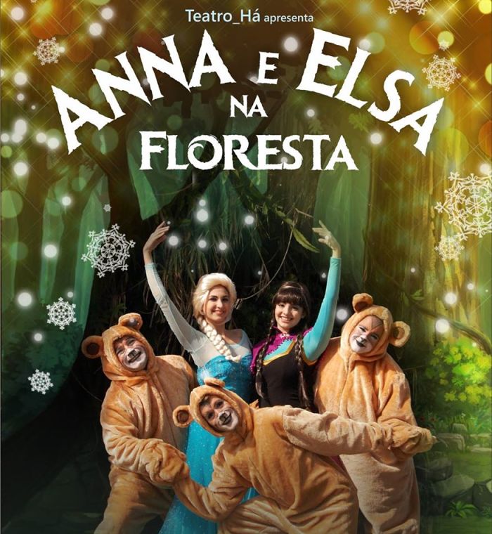 Peça musical "Anna e Elsa na Floresta"