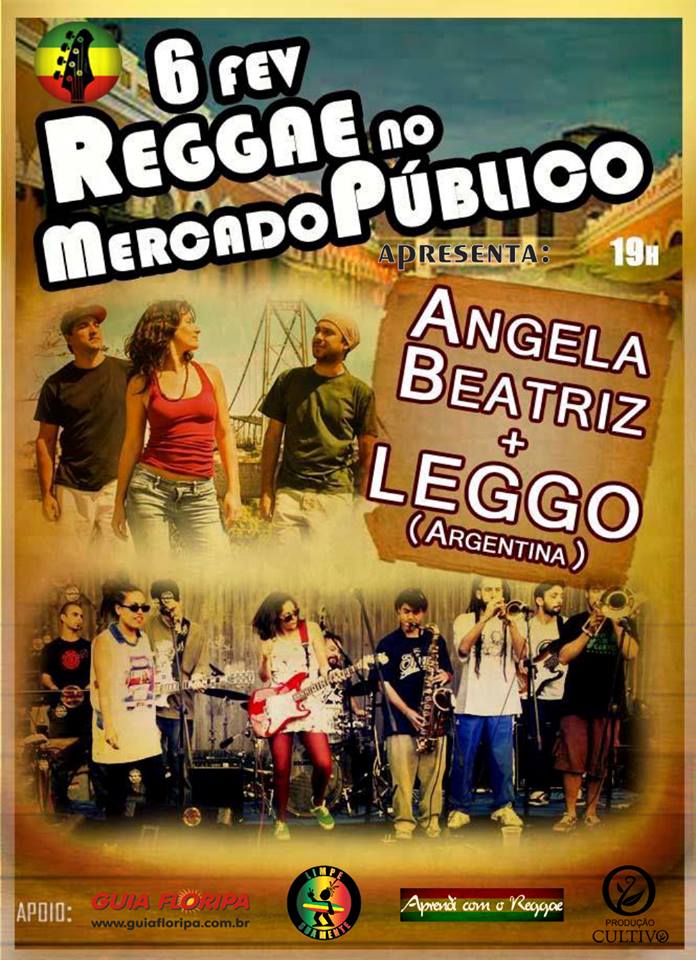 Reggae no Mercado Público com Angela Beatriz & Leggo Musica