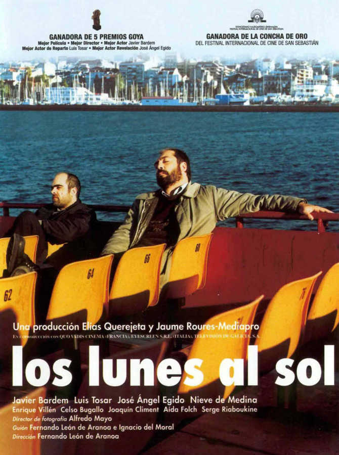 Projeto CineBuñuel exibe "Los lunes al sol" de Fernando León de Aranoa