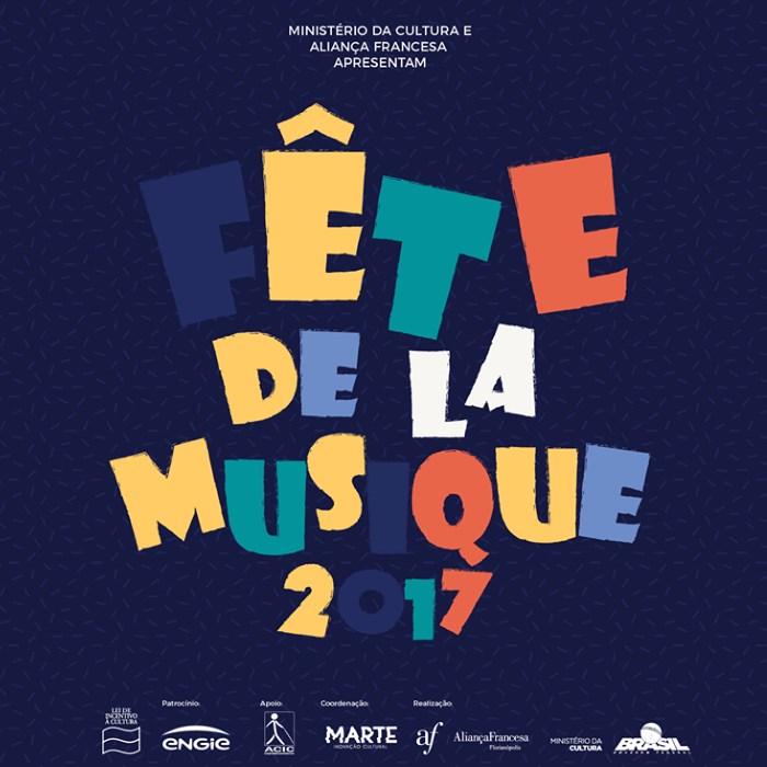 Fête de la Musique 2017 terá dois shows em Florianópolis