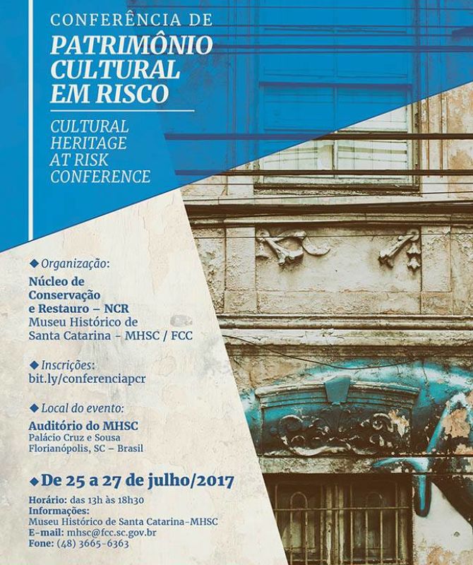 Conferência de Patrimônio Cultural em Risco
