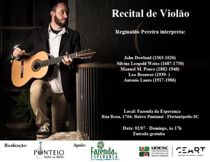 Recital de Violão com Reginaldo Pereira