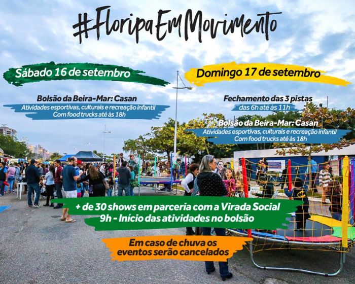 Virada Social traz mais de 30 shows e atrações gratuitas na Beira Mar Norte