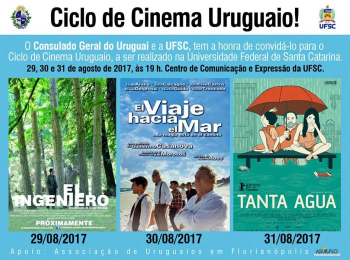 Ciclo de Cinema Uruguaio faz exibições gratuitas na UFSC