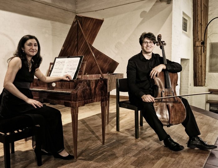 Danzi Duo realiza gratuitamente masterclass, seminário e recital com obras de Beethoven para piano e violoncelo