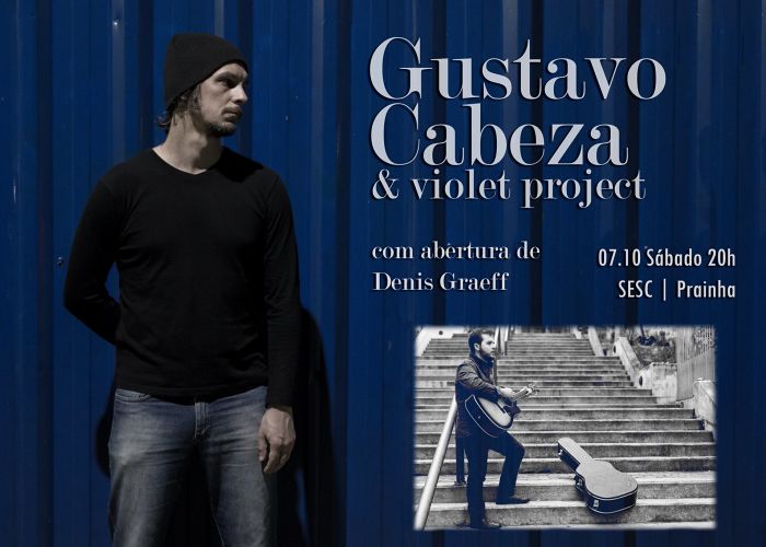 Lançamento do álbum "Let me go" de Gustavo Cabeza & Violet Project