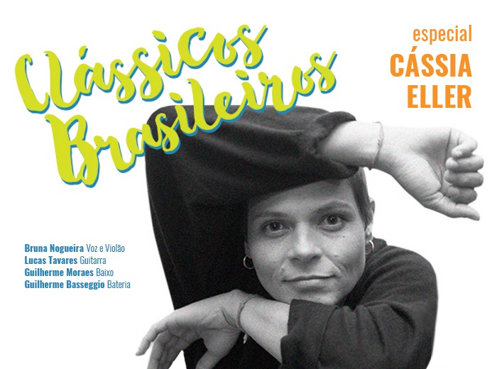 Especial Cássia Eller no circuito musical gratuito Clássicos Brasileiros Iguatemi