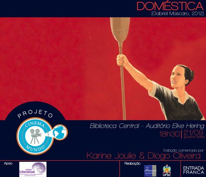 Projeto Cinema Mundo realiza exibição comentada do filme “Doméstica” (2012) de Gabriel Mascaro