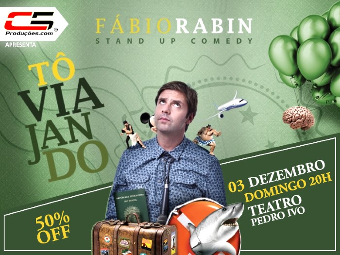 Tô Viajando – Fábio Rabin Stand Up Comedy