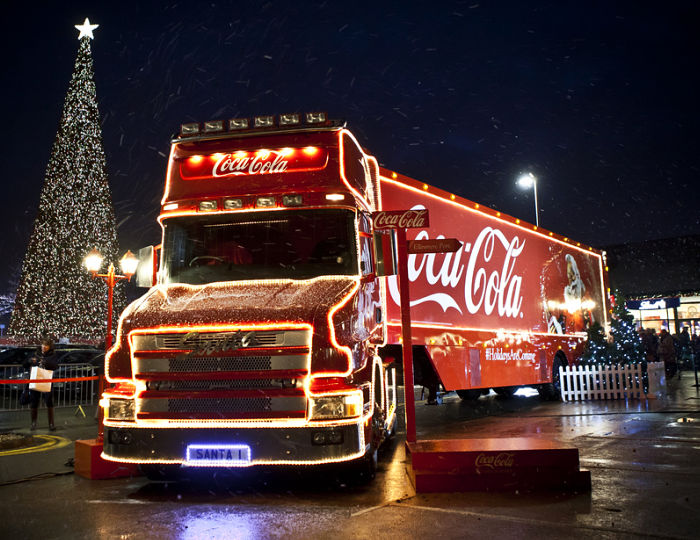 Caravana Iluminada de Natal da Coca-Cola 2017