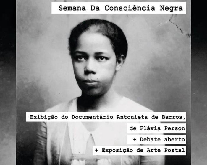 Semana da Consciência Negra no MESC com exposição de Postais e exibição do filme Antonieta de Barros